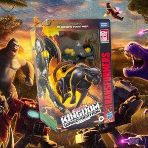 Transformers Kingdom War For Cybertron Trilogy Collection Shadow Panther Figure